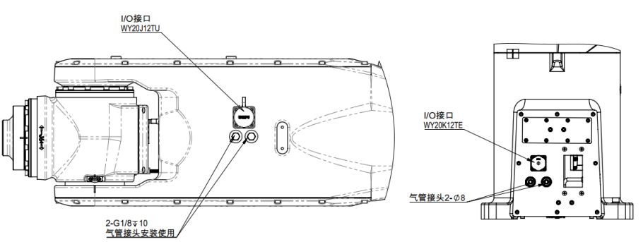外部管线示意图