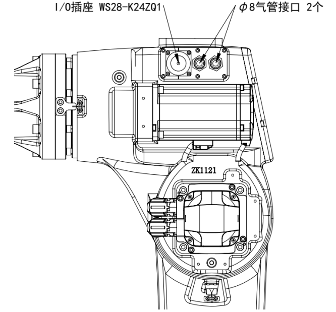 外部管线示意图